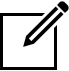 ícono escribir